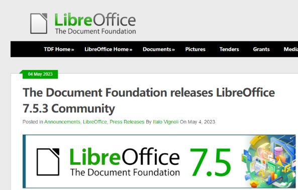 LibreOffice绿色精简版 v7.5.3 办公必备软件