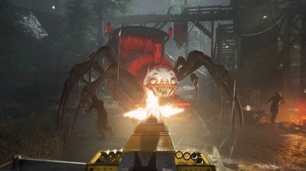 查尔斯小火车正版安装版：全新的恐怖3D解谜逃脱游戏，多种武器！